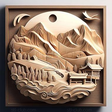 3D model Republic of Korea  See Korea South listing (STL)